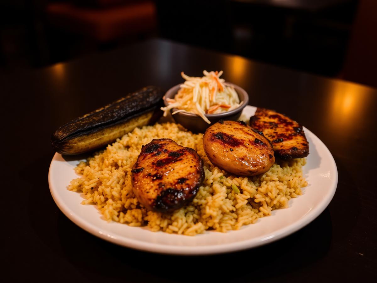 Jollof Rice & Grilled Chicken